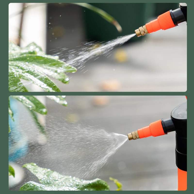 Factory Supply High Pressure Plastic Hand Trigger Copper Nozzle Adjustable Sprayer Head