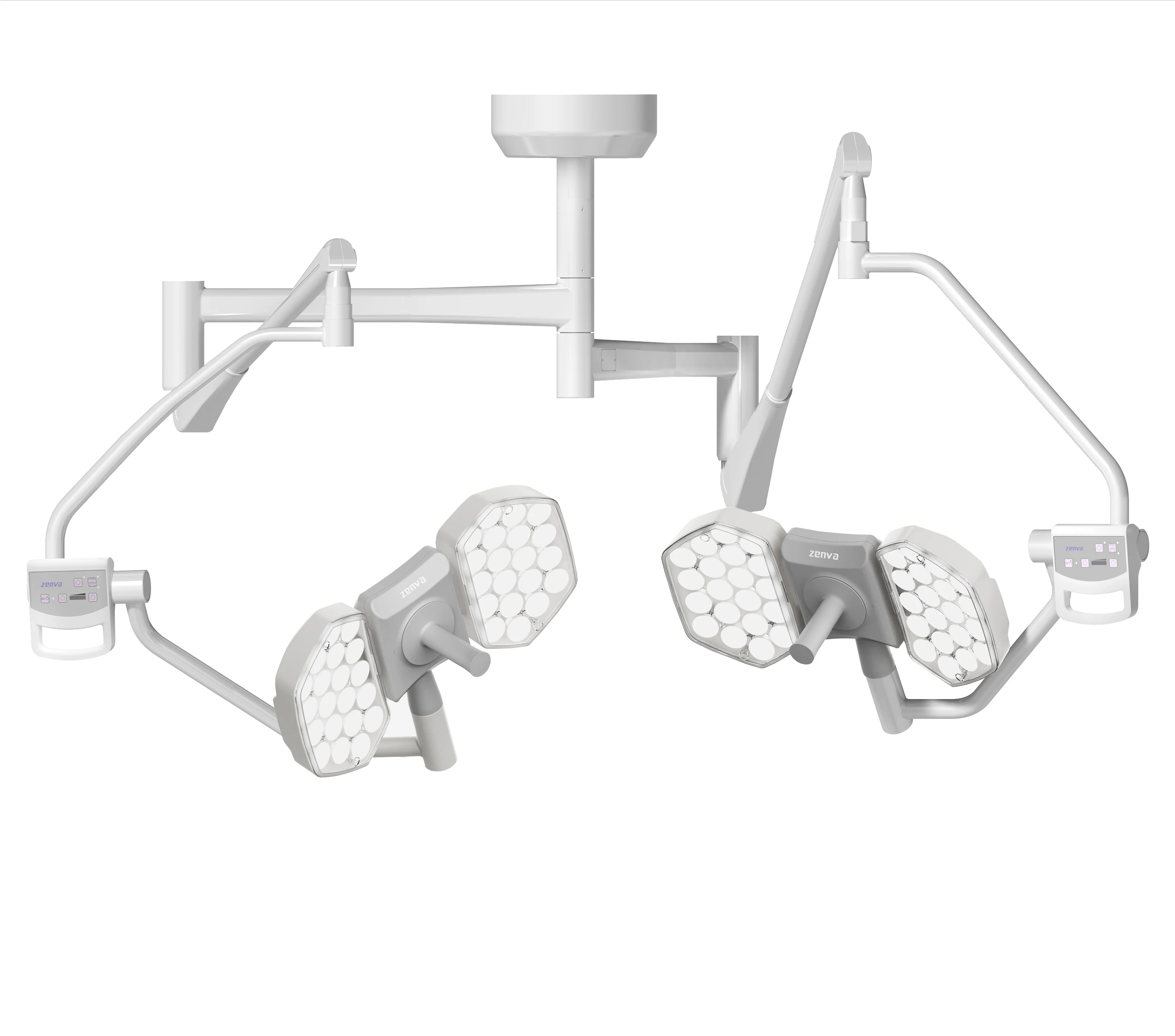 Operated Lamp LED Room Outer Optic Operating Light Part OT Cialitica With Camera System Shadowless Operation Scialitic