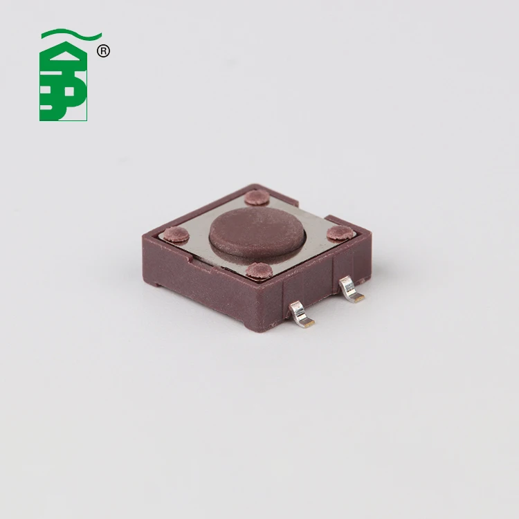 6x6 мгновенного монтажа печатной платы кнопка тактового выключателя для Arduino 50 мА dc12v TSL06121 CN;ZHE DC 12V