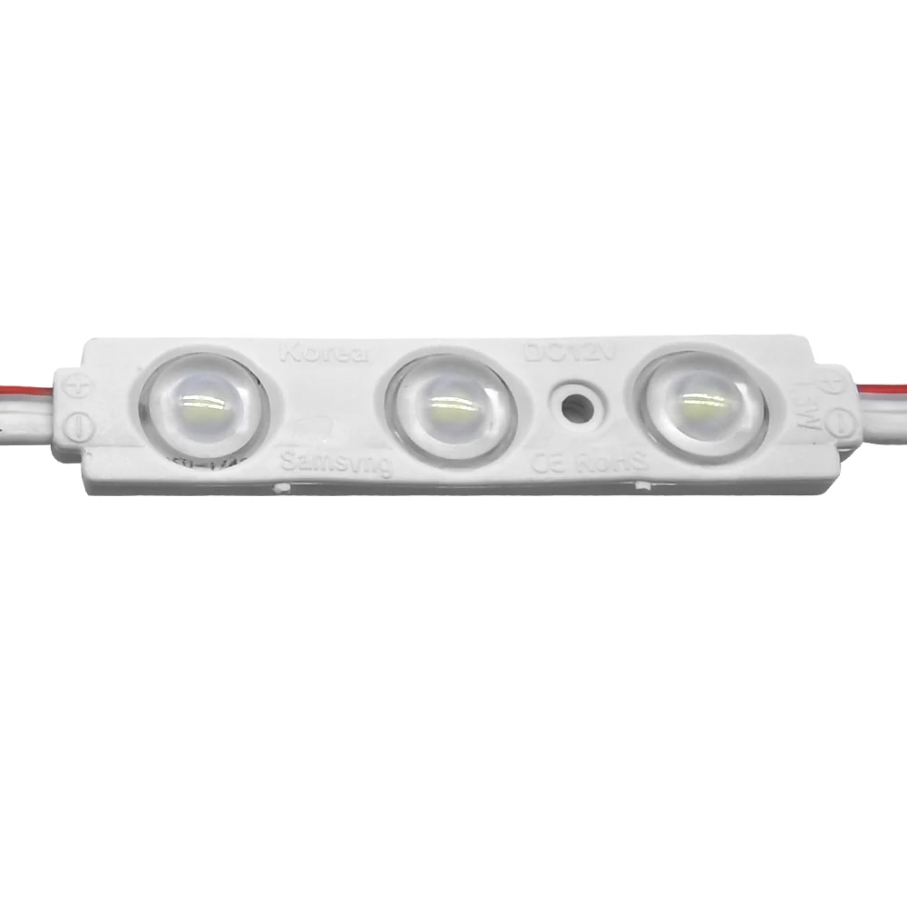 LED Module 12 V 3 LED 7014 high brightness waterproof 1.5 W advertising lights advertising sign light