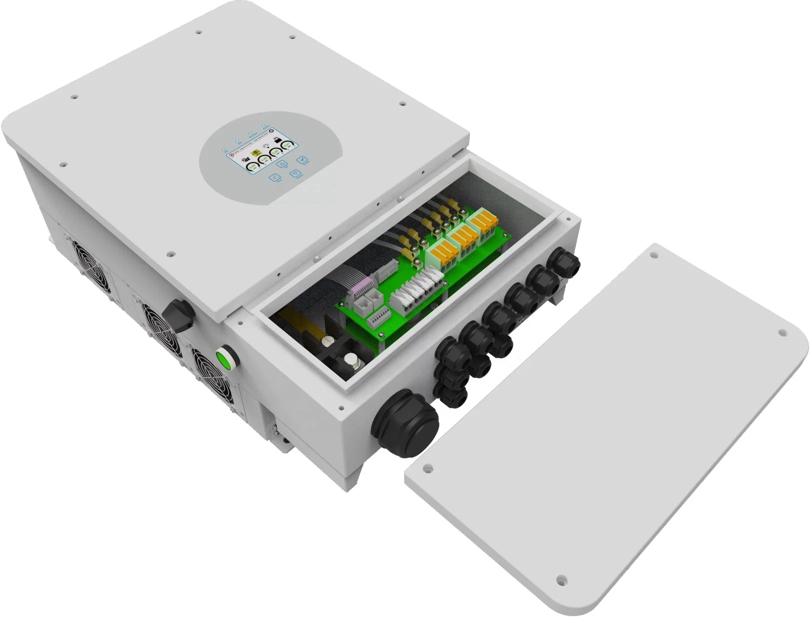 DEYE Brand Hybrid Inverter 8 kw 10kw 12 kw SUN-10K-SG04LP3 -EU  Power Inverter with Wifi Clean Energy Best Price for Home Use