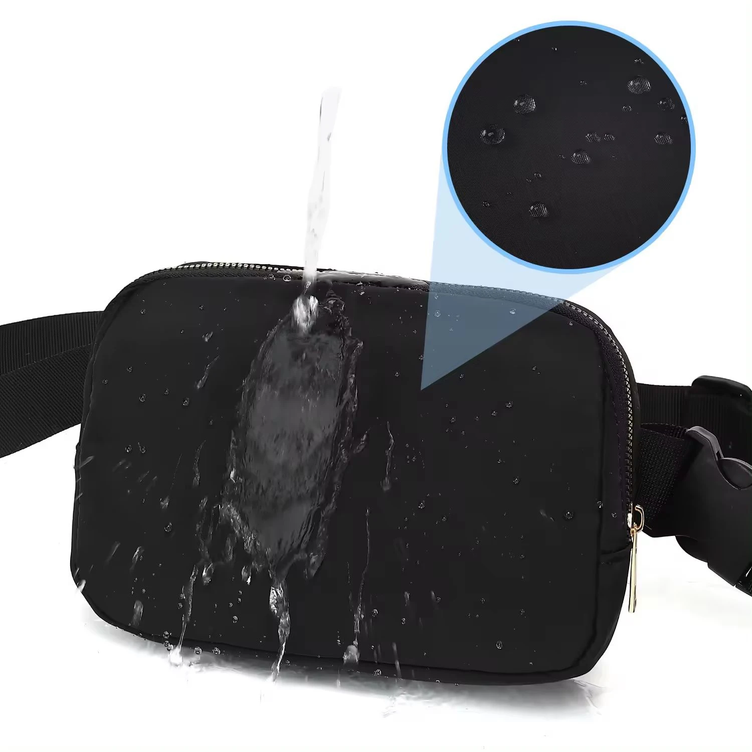 crossbody fashion chest bag for men high quality waterproof sport crossbody waist sport bag waist fanny pack for sport