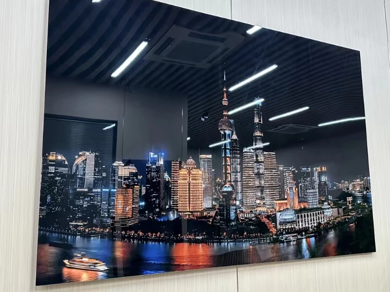 BIGIMAGE 8'x10' 1mm 3mm gloss HD Beauty subculture metal prints high definition Longstar Aluminum Dye Sublimation sheet