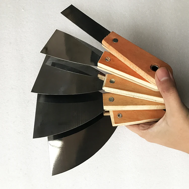 Hot selling high quality premium stainless steel wooden handle stiff putty knife Putty Knife Wood
