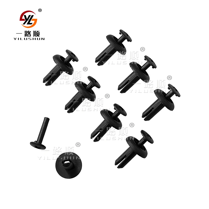 B88 useful plastic car clip interior door, clips for panel door, 6,5mm