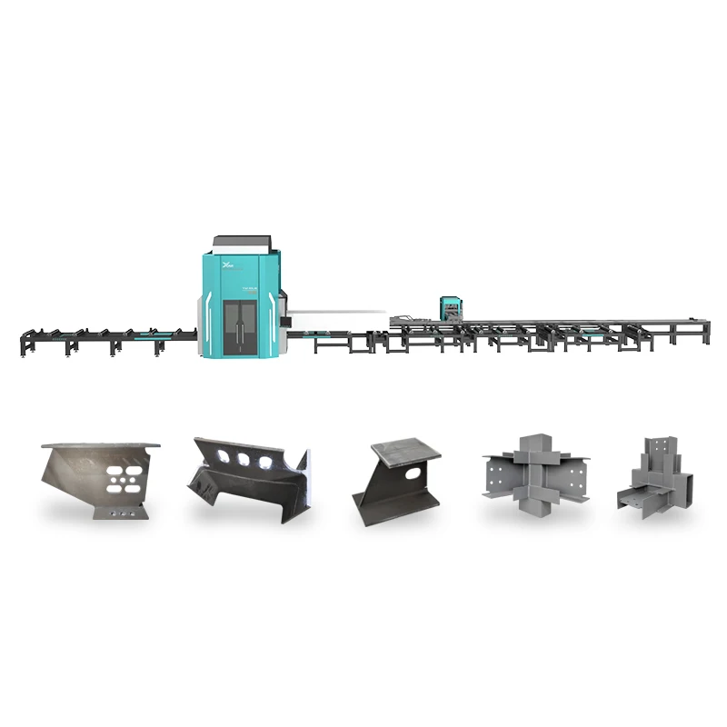 Yomi High Efficiency Cnc I-beam Angle Steel Profile Cut H Beam Cutting Machine Plasma Beam Cutting Machine