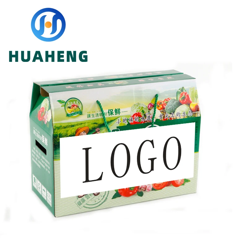 Customized fresh fruit agricultural packaging box for high-grade corrugated box