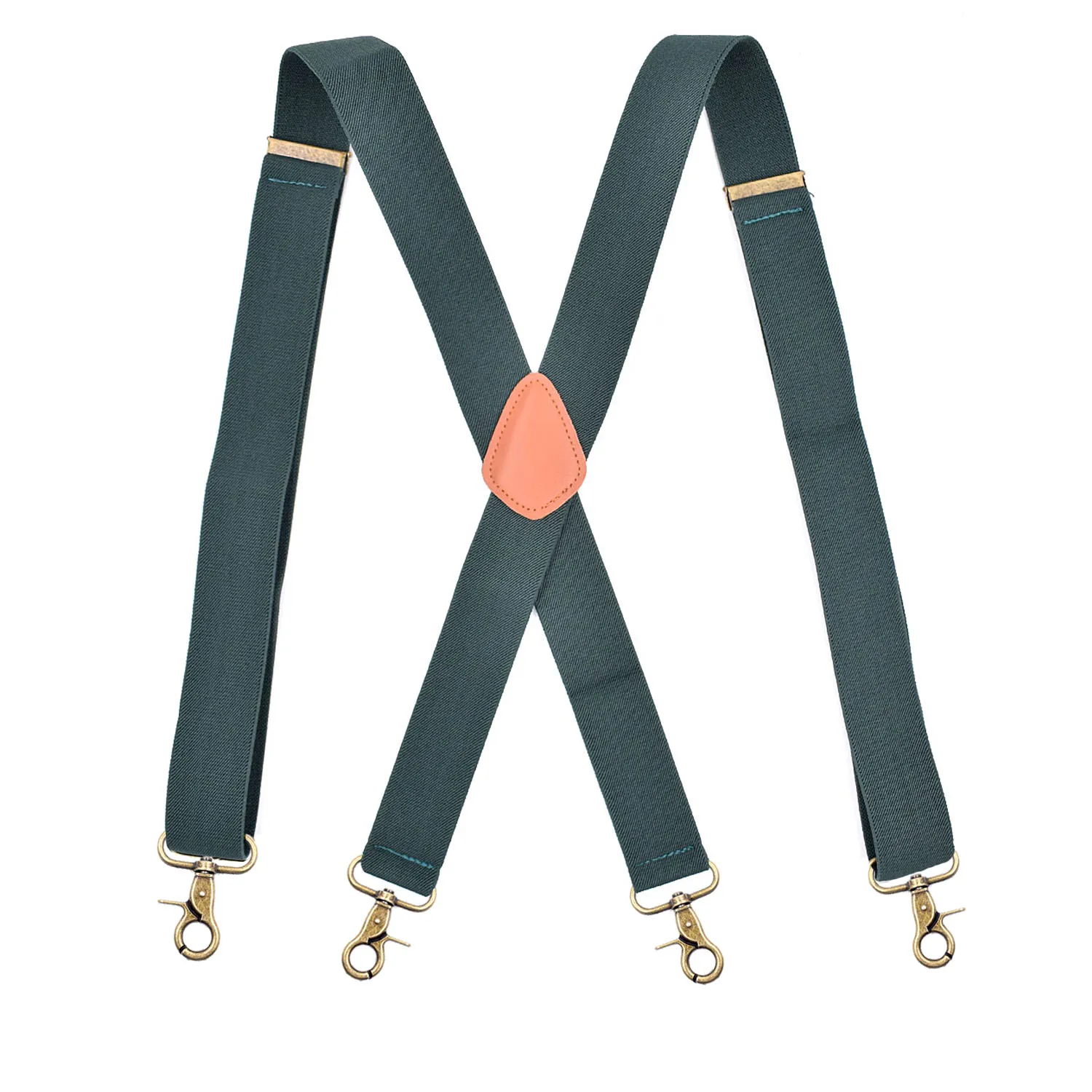 Fashion New Style X Back Suspenders Unisex High Quality Hooks Clips Suspenders