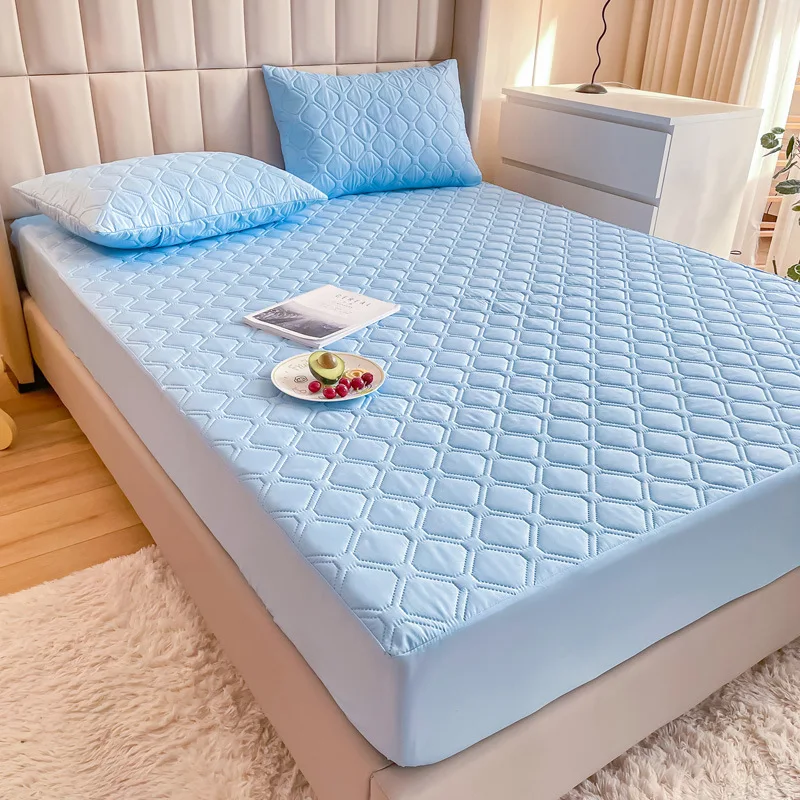 Wholesale Water proof Breathable Soft bed fitted sheet Protector Quilted Waterproof Mattress Cover Mattress protector