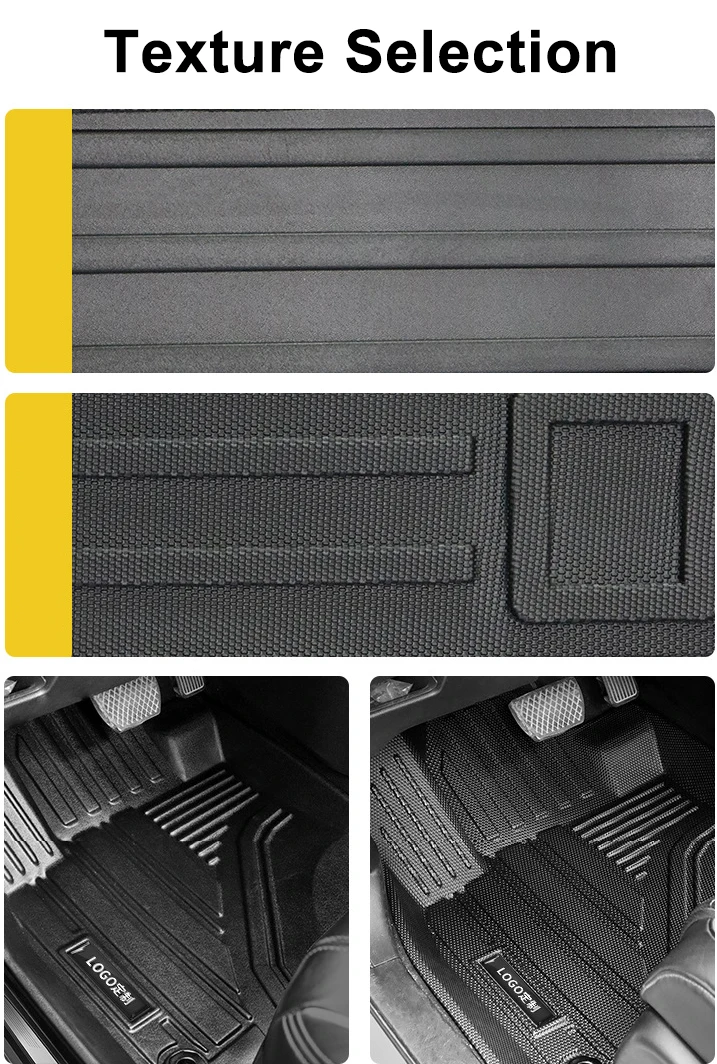 Muchkey Factory Price  Durable Floor Mats For Toyota rav4 Interior Car Accessories TPE Car Floor Mat 3D 5D 7D Car Mats