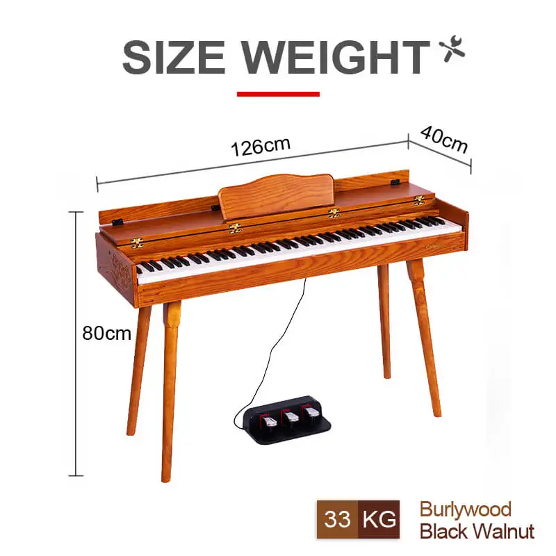 Factory Direct Sales Musical Instrument Piano Digital Piano Portable 88 Keys Digital China Keyboard Piano Keyboard