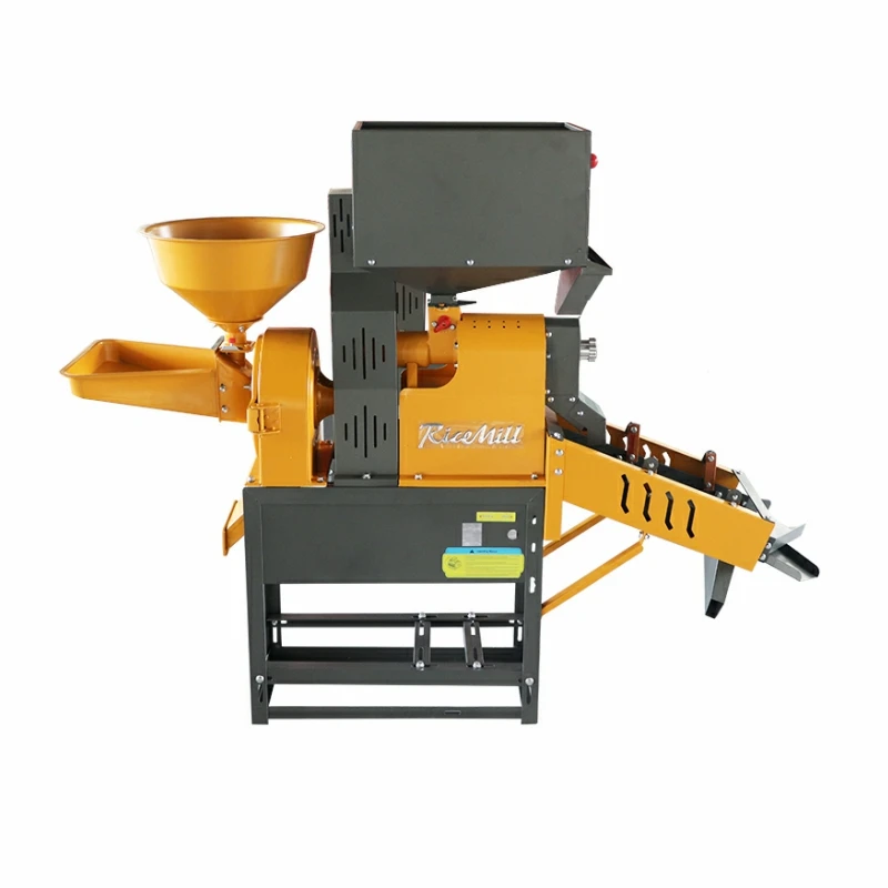 Chinese Factory 6 N 90 Mill Hulling Rice Milling Machine Combined With Grain Grinder