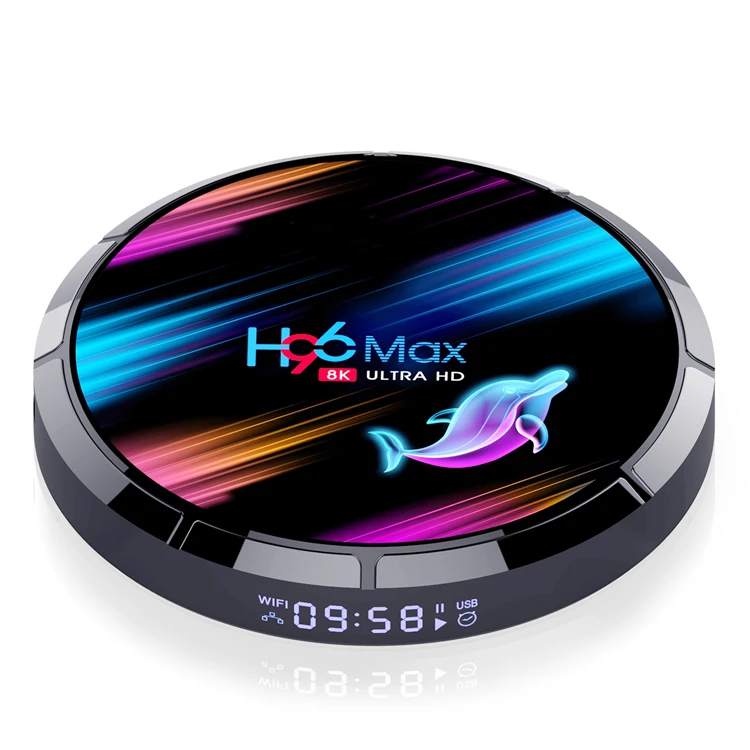  ТВ-приставка H96 MAX X3 на android 9 0 8K Wi-Fi 4 + 32/64