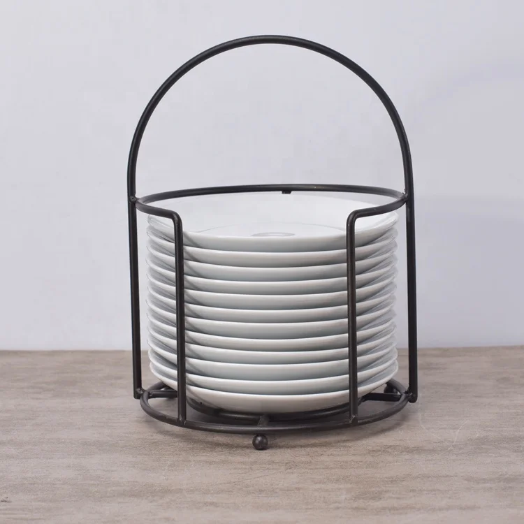 China ceramic manufacturers wholesale shelves buffet wedding service round white dessert ceramic plate set