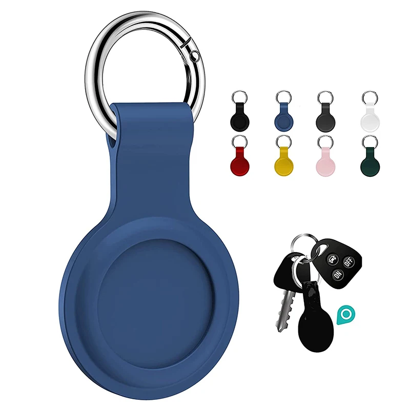 Anti Lost Wireless Tracker Protective Silicone Cover Case for AirTags