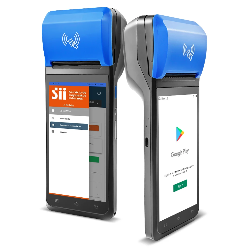 FYJ-F1 5.5'/5.99' Small Cash Register Machine Smart Mobile Terminal Software Punto De Venta Parking Vending Pos For Cashier