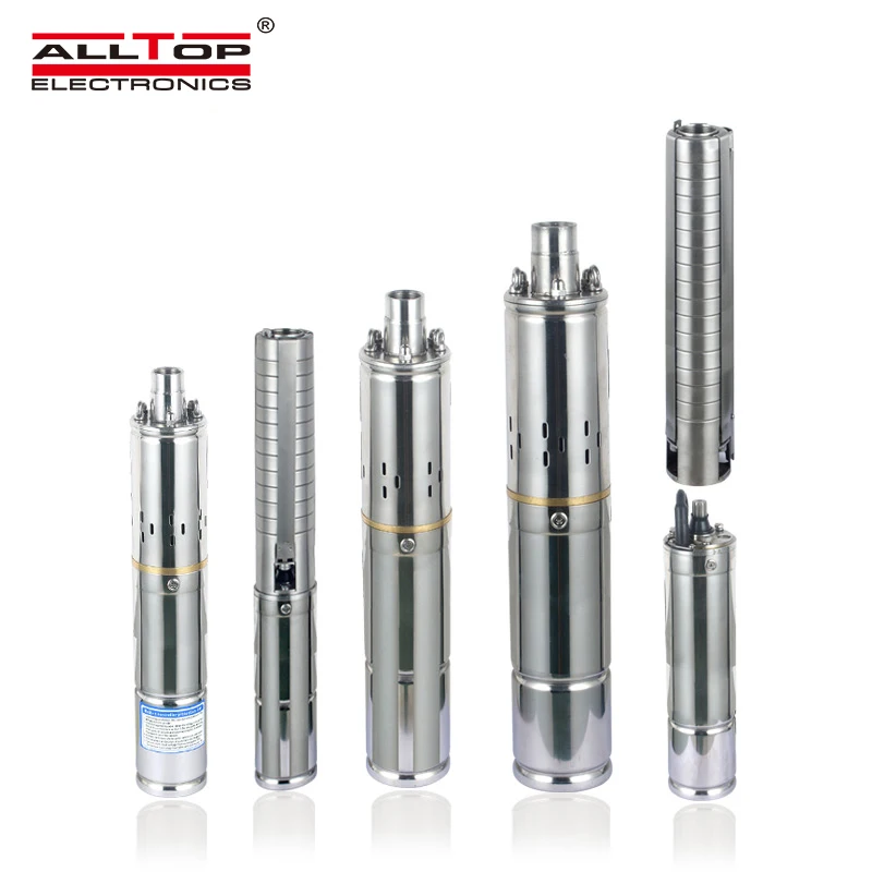 ALLTOP Energy Saving Mass Flow Solar Power Water Pump Cropland Farmland Irrigation System 210W Solar Water Pump