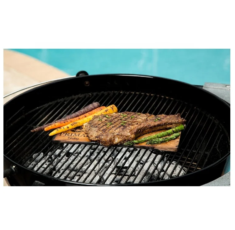 Design for Moister More Flavorful Salmon Steaks Seafood 5 Pack Premium Cedar Planks for Grilling
