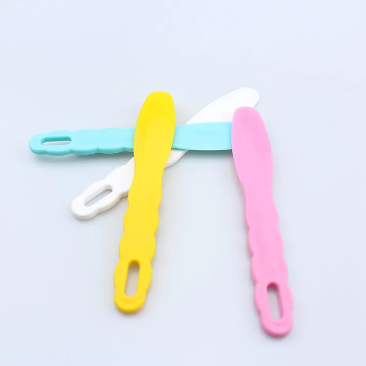Disposable dental laboratory plastic mixing spatula plaster shaker in 4 colors