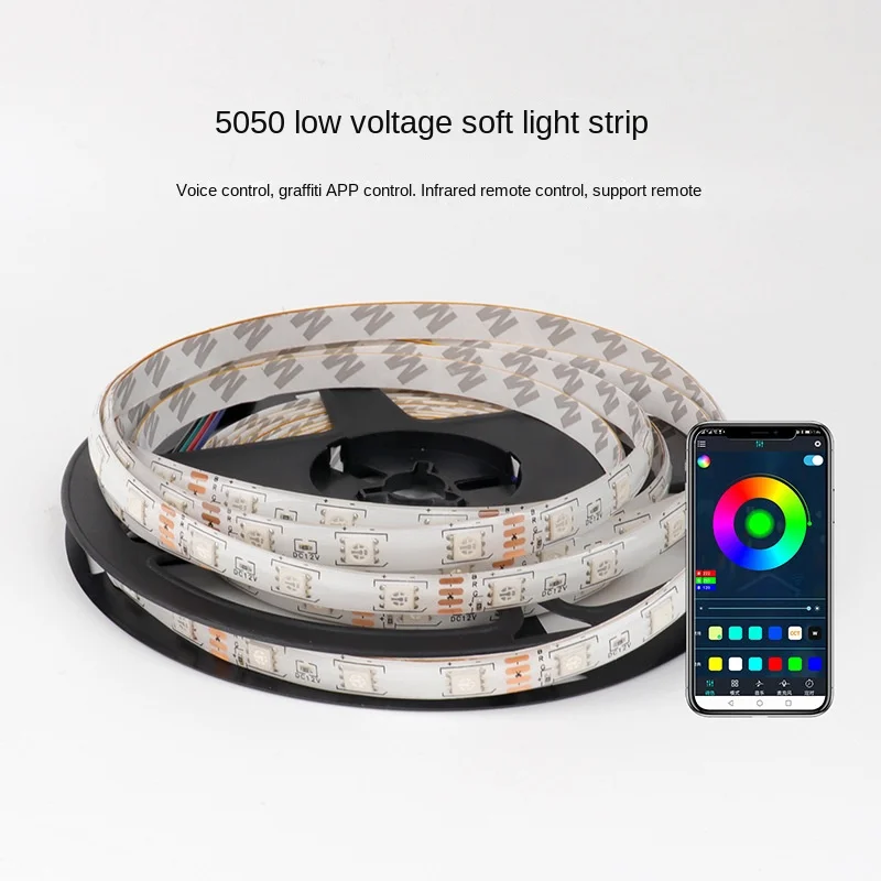 Adhesive Led Strip Light 240 144 Rgb Luz Led Waterproof 12V Smd 5050 Smart Led Strip Light Outdoor Waterproof