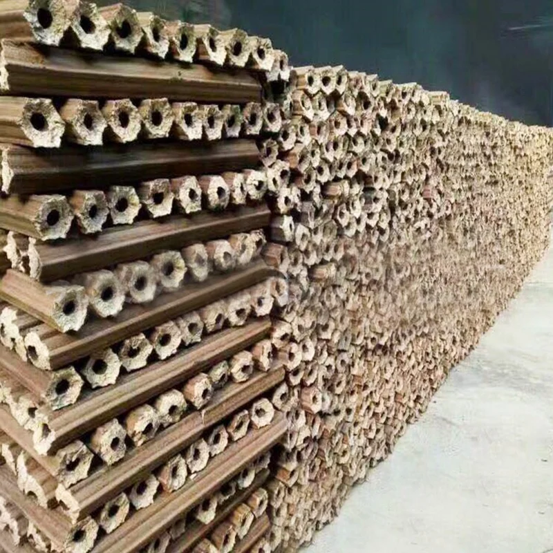 Artificial waste coconut shell paper sawdust wood stick charcoal briquette making machine