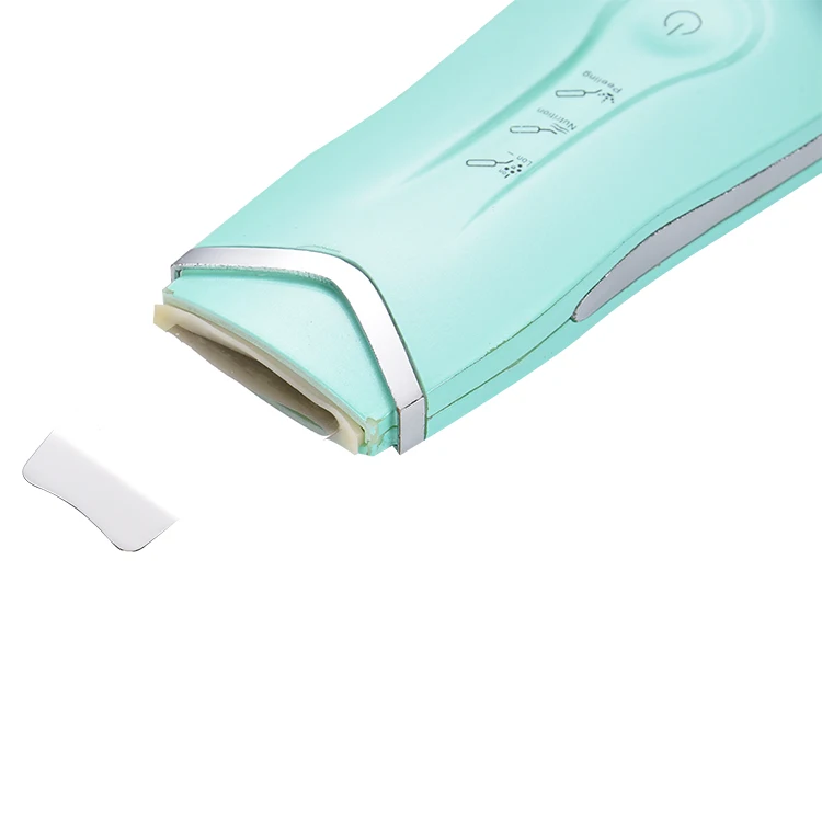 Professional Ion Deep Face Cleaning Peeling Rechargeable Skin Care Device Ultrasonic Facial Scrubber Beauty Instrument
