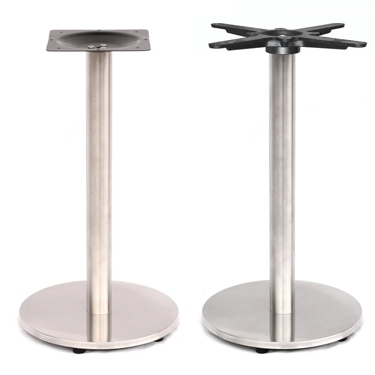 Table Base Wholesale Dining Metal Luxury Modern Iron Stainless Steel Table Legs Stainless Steel Shell Package Compound Material