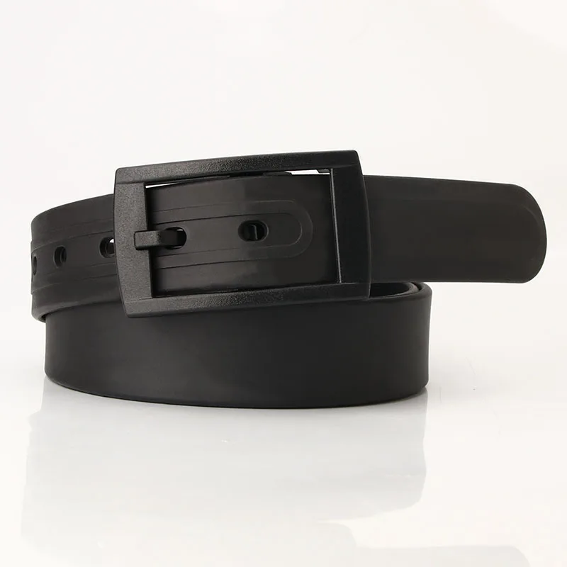 
Unisex Rubber Golf Pants Belts for Men Adjustable Cut-to-fit Waterproof Plastic Prevent Allergy Belt 