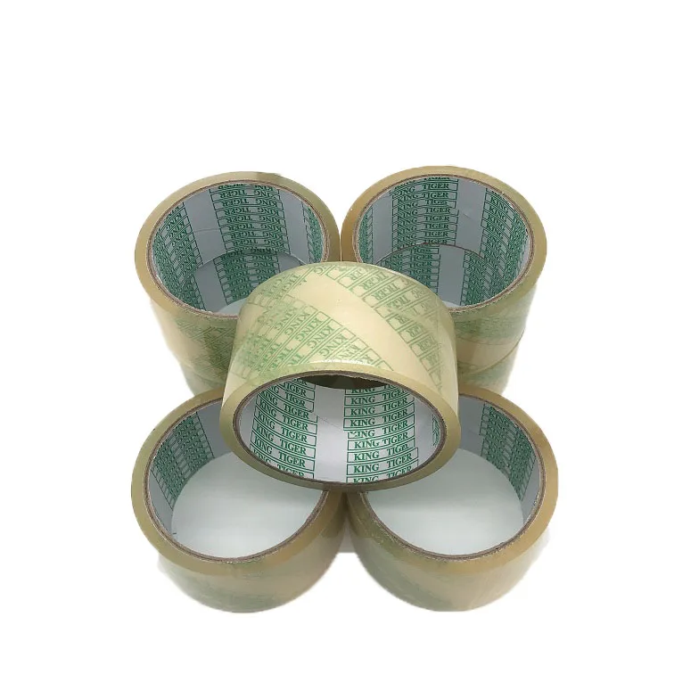 Custom Size Clear PLA Sealing Adhesive Tape Waterproof Biodegradable Compostable for Carton Sealing