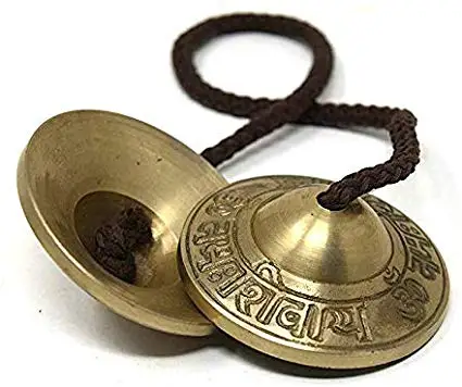 
Tingsha Meditation Hand Cymbal 