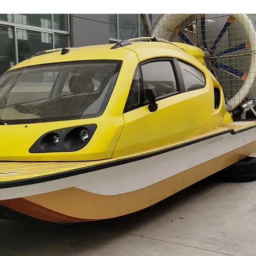 High Speed Aluminum Aerodynamic boat Multi-Terrain Travel bivouac transportation  Aviation-grade aerodynamic machines