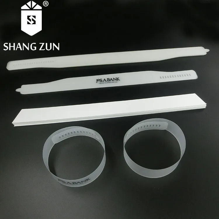 Wholesale plastic PET collar band shirt support for shirt packaging banded collar denim shirts for men