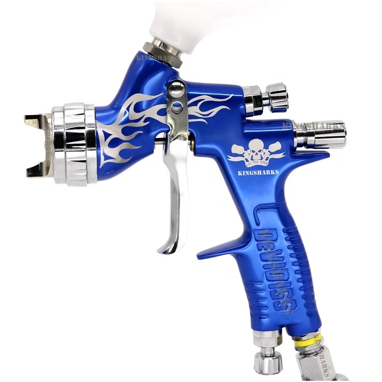 Rose design Personalized cool HVLP professional professional car paint gun automobile car refinish coatings spray gun