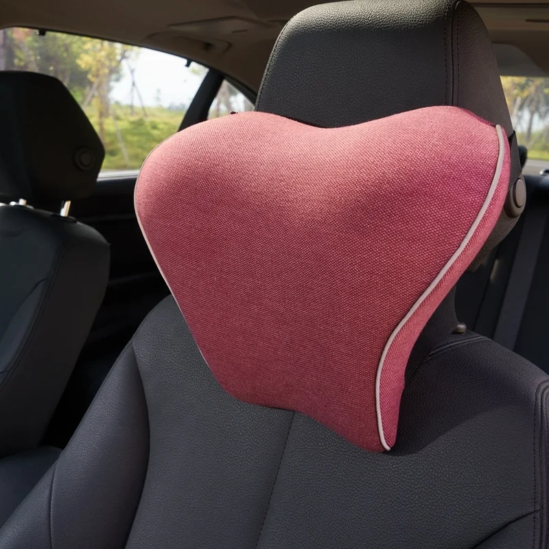 Car seat pillow Auto Safety Head Neck Rest Relax Cushion Pad Breathable Neck Pillow For Car