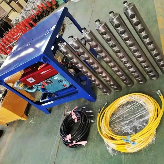 Factory Supply 450 Tons Force Upwards Hydraulic rock splitter stone splitting machine