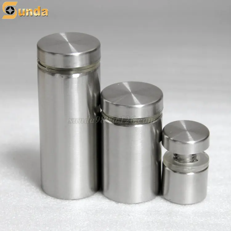 Stainless Steel Standoff Screws Wall Sign Standoff Mounting Hardware Advertising Glass Standoff Nail for Hanging Acrylic Picture