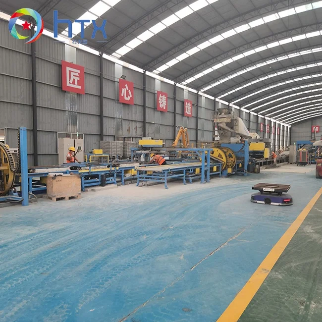 pre cast concrete machine/fully automatic clay artificial stone production line Wet cast production line