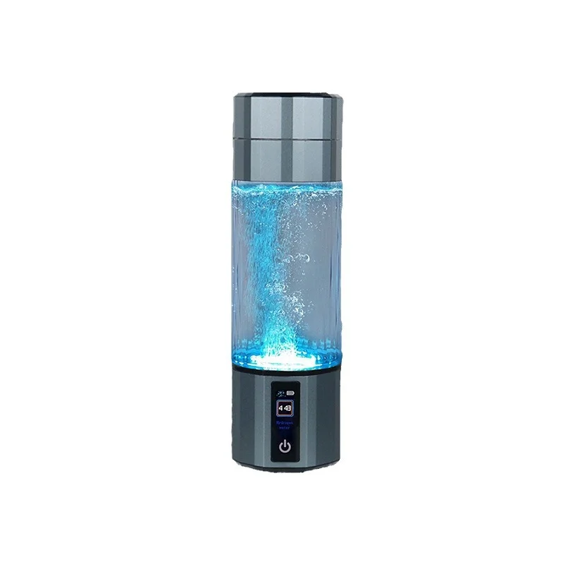 High concentration SPE PEM hydrogen water bottle generator with intelligent operation display
