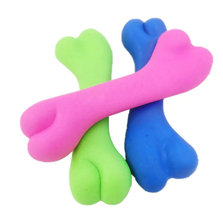New Fashion interactive pet toy dog cat TPR bone smart pet toy In Wholesale