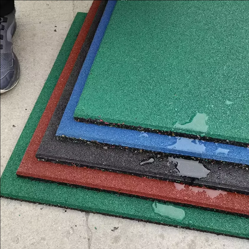 Factory Price High Quality Outdoor Playground Gym Rubber Flooring Mat Tile