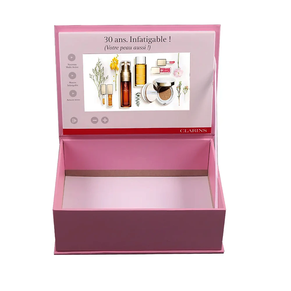 Customized Presentation 7 inch 10.1 inch IPS LCD Screen Gift Box Digital Video Presentation Gift LCD Box.