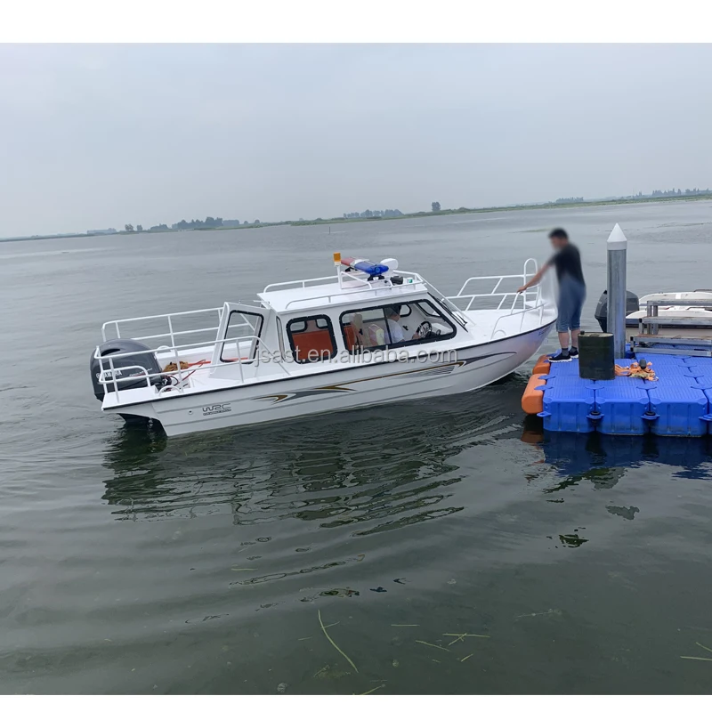 Aluminum Fishing Boat Electric  Sightseeing Boat Inflatable Party Boat Luxury Electric Inflatable Houseboat for Rivers and Lakes