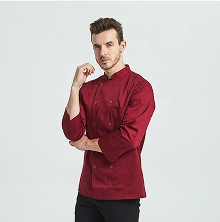 
Thick kitchen chef- uniform Guangzhou factory supply oem chef uniforms 