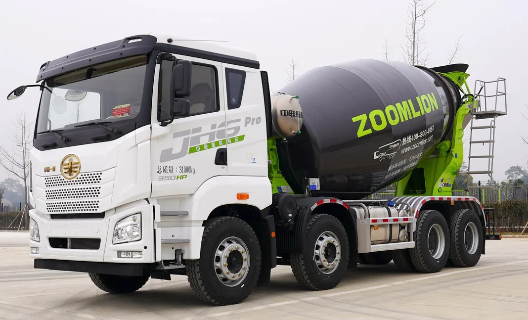 FAW Jiefang JH6 Pro 8x4 Бетономешалка 350HP тяжелый грузовик 7 76 кубических метров для