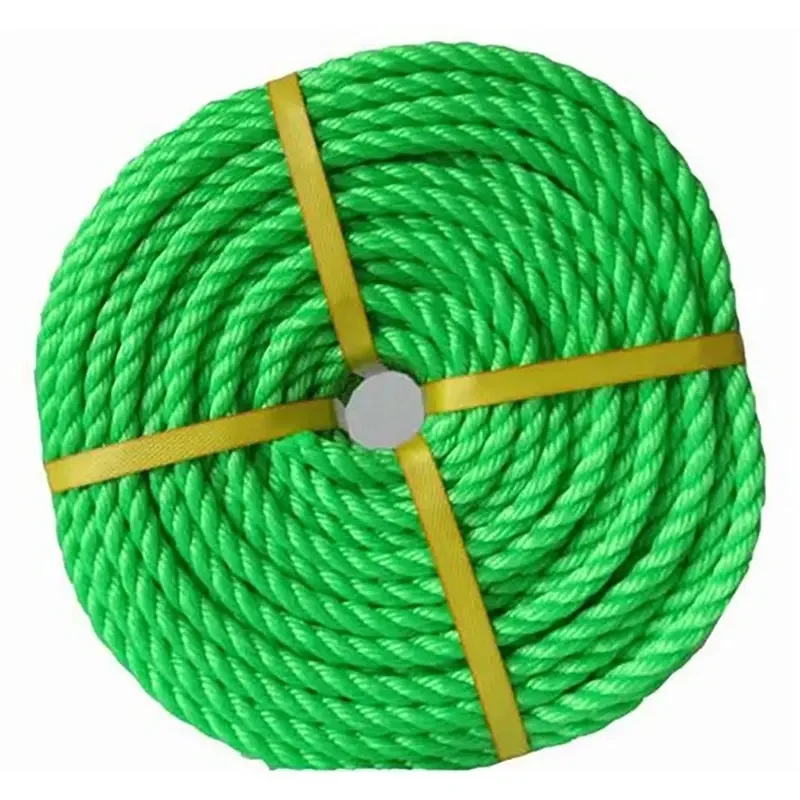 Shandong 3/4 Strand Twine Strong Plastic Rope for Pull, Swing, Climbing and Knot, Packaging, safety High Strength Polyester