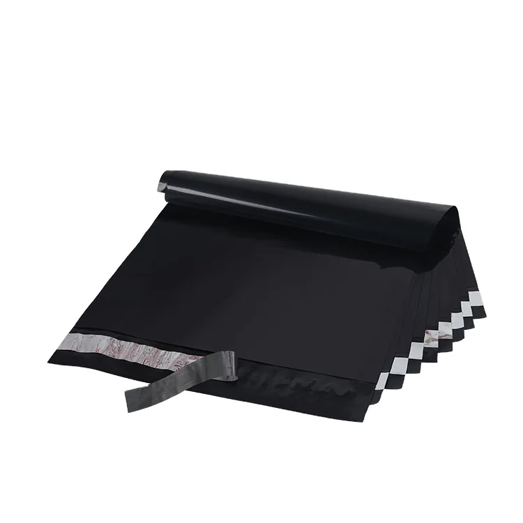 10*13 inch In stock antistatic black plastic mail express packaging shipping polymailers courier mailer poly mailer mailing bag