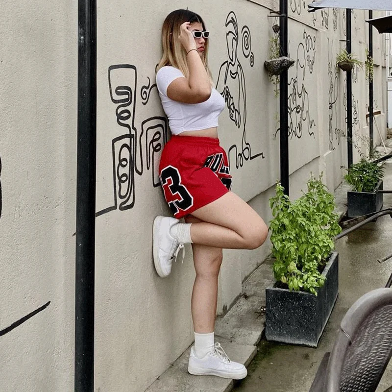 Custom Print Embroidery Patches Logo Vintage Streetwear Tackle Embroidery Plain Double Mesh Basketball Shorts for Men