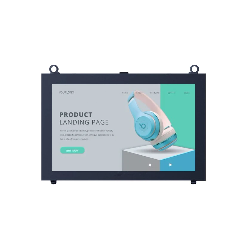 Wide screen design outdoor digital signage and displays outdoor digital signage price floor standing digital signage outdoor