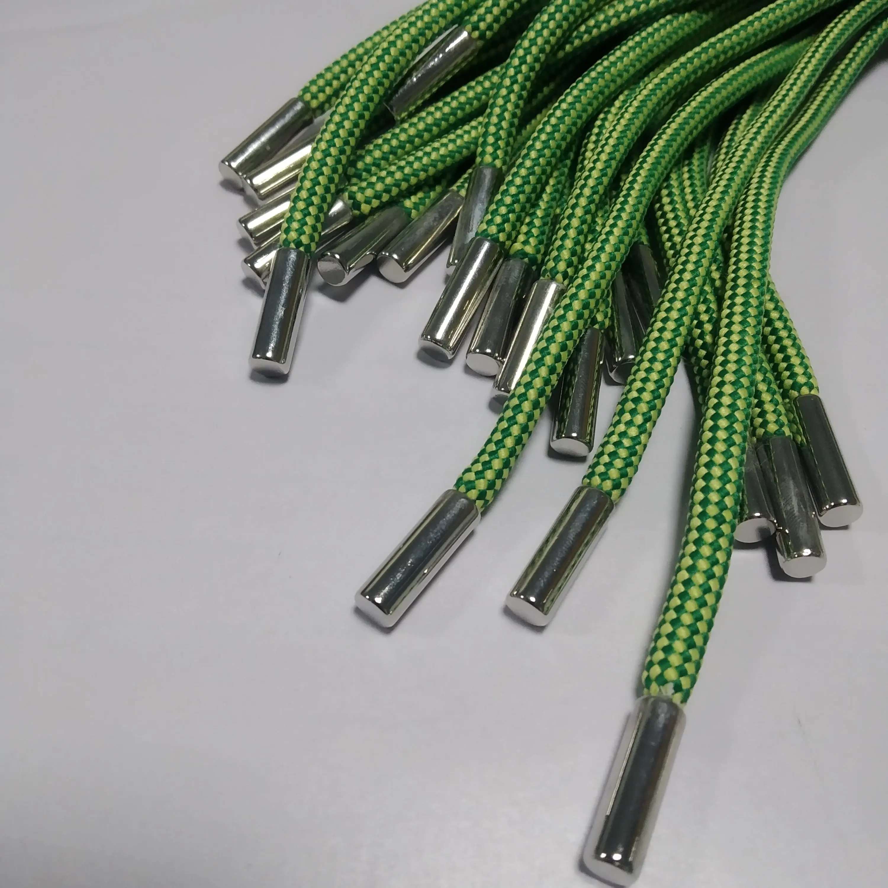 
New style hoodie string tips cord customized design high quality New fashion round rope for clothing 