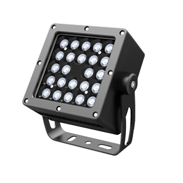 Квадратный светодиодный наружный прожектор IP67 RGBW DMX512 RGB фасадный 36 Вт 48 72 круглый